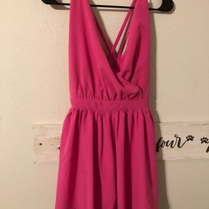 Pink romper
